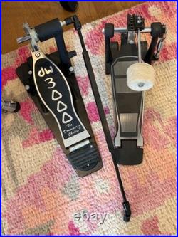 Yamaha Absolute Hybrid Maple Pink Champagne Sparkle Drum Set Snare & Cymbals