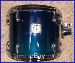 Yamaha Birch Custom Absolute Sea Blue Fade Drum Set 20 10 12 14FT MIJ Rare Sizes