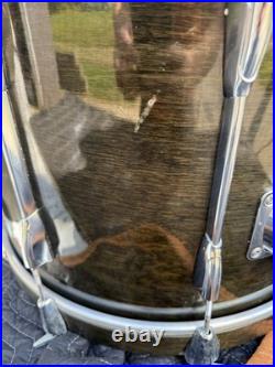 Yamaha Club Custom Black shadow 22/12/13/16 Made In Japan Drum Set