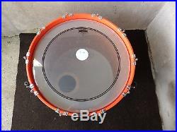 Yamaha Club Custom Drum Set / 10-12-14-16-20 / Orange Swirl / Made In Japan