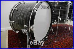 Yamaha Club Custom Drum Set 13/16/18/22 Black Swirl