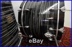 Yamaha Club Custom Drum Set 13/16/18/22 Black Swirl