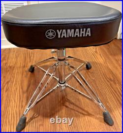 Yamaha DS-950 Drum Throne Deluxe Adjustable Bench Style Seat Heavy Duty