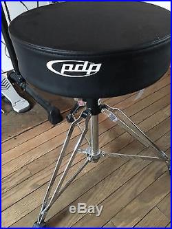 Yamaha DTX 430K Electronic Drum Set with PDP Series 800 Round Throne