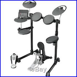 Yamaha DTX450K 5-Piece Electronic Drum Kit Set Real Bass Pedal 3-Zone Snare