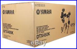 Yamaha DTX450K Electronic Drum Kit with Kick Pedal Electric Drum Set