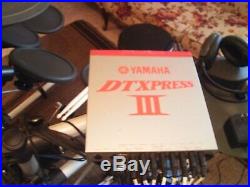 Yamaha DTXPRESS 3 Electric drum set, Sonic speakers, and Behringer power mixer-Y