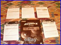 Yamaha DTXPRESS 3 Electric drum set, Sonic speakers, and Behringer power mixer-Y