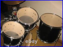 Yamaha Drums Stage Custom 5pc Shell Pack + Zildjian Symbols, Yamaha SBT1208-HOZ