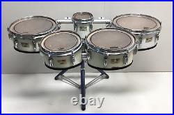 Yamaha Field Corps Marching Band Tenors Drums Quints Toms 6 10 12 13 14 + Stand Yamaha Field Corps Marching Band Tenors Drums Quints Toms 6 10 12 13 14 + Stand