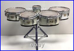 Yamaha Field Corps Marching Band Tenors Drums Quints Toms 6 10 12 13 14 + Stand Yamaha Field Corps Marching Band Tenors Drums Quints Toms 6 10 12 13 14 + Stand