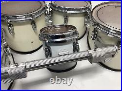 Yamaha Field Corps Marching Band Tenors Drums Quints Toms 6 10 12 13 14 + Stand Yamaha Field Corps Marching Band Tenors Drums Quints Toms 6 10 12 13 14 + Stand