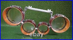 Yamaha Field Corps Wood Shell Marching Quad Drum Set Of 4 8 10 12 13 L@@k