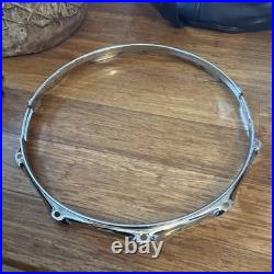 Yamaha Handcrafted Copper 14 in Snare Drum with Case and Hoop