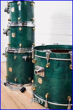 Yamaha Maple Custom 4 piece drum set kit Japan made very good-drums for sale