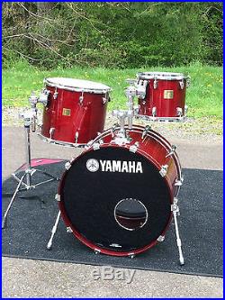 Yamaha Maple Custom Absolute 3 Piece Drum Set Japan Made