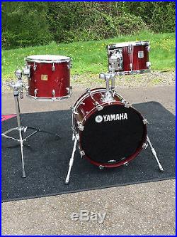 Yamaha Maple Custom Absolute 3 Piece Drum Set Japan Made