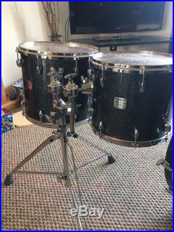 Yamaha Maple Custom Absolute Drum Set! Black Sparkle! Or Best Offer