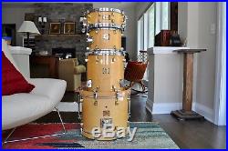 Yamaha Maple Custom BOP Drum Set in NATURAL GLOSS 12 / 14 / SNARE / 18