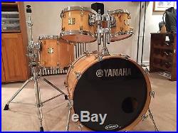 Yamaha Maple Custom Drum Set (Modified)
