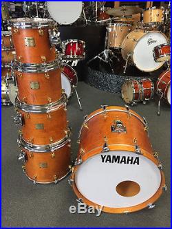 Yamaha Maple Custom Vintage Natural 5 Piece Drum Set Kit $2699.99