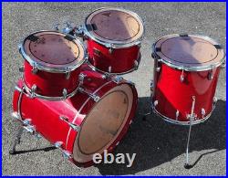 Yamaha Oak Custom 4 Piece Drum Set