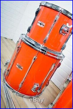 Yamaha Recording Custom 4 piece drum set kit Japan made excellent-drums for sale
