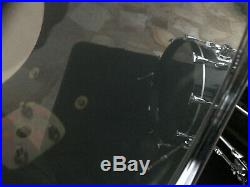 Yamaha Recording Custom 5pc Drum Set kit BLACK 22x16,10x10,12x10,14x12,16x14
