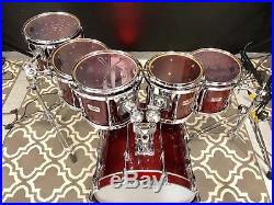 Yamaha Recording Custom Cherry Wood 6pc Drum Set