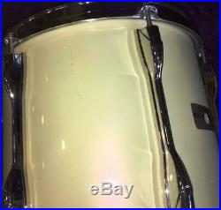 Yamaha Recording Custom Drum Set 1989 Stage White