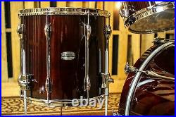 Yamaha Recording Custom Drum Set 22/10/12/16 Classic Walnut Finish