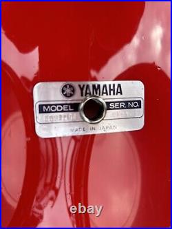 Yamaha Recording Custom Drum Set 8, 10, 12, 14, 22 Hot Rod Red