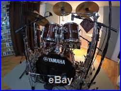 Yamaha Recording Custom Drum Set WORLD'S MOST RECORDED KIT! 922RF with hardware