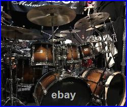 Yamaha Recording Custom Drum Set with Hardware and Humes and Berg Cases