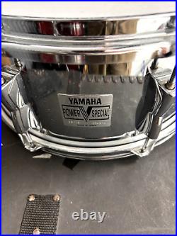 Yamaha Recording Custom Drum Set with Hardware and Humes and Berg Cases