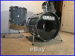 Yamaha Recording Custom Quartz Gray 3pc Drum Set
