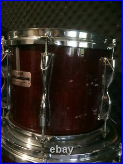 Yamaha Recording Custom Schlagzeug drumset shellset cherry wood 10,12,14,22