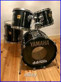 Yamaha Rock Tour Custom 1993 Drumset 22,12,13,16 Shellset black diamond