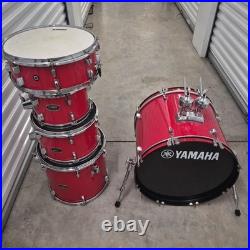 Yamaha Rydeen 5 Piece Shell Pack with Snare & Bass Drum Red