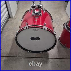 Yamaha Rydeen 5 Piece Shell Pack with Snare & Bass Drum Red