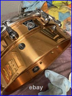 Yamaha SD-4455 Copper Snare Drum 14x5.5 Yamaha SD-4455 Copper Snare Drum 14x5.5