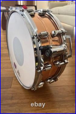 Yamaha SD 6455 Copper Snare Drum mint condition 14x 5.5 + Case