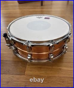 Yamaha SD 6455 Copper Snare Drum mint condition 14x 5.5 + Case
