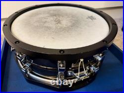 Yamaha SD255ASG Steve Gadd 14x5.5 Steel Snare, Vintage Hoops Black, Japan + Case