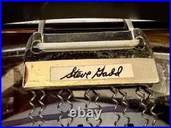 Yamaha SD255ASG Steve Gadd 14x5.5 Steel Snare, Vintage Hoops Black, Japan + Case