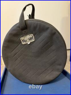 Yamaha SD255ASG Steve Gadd 14x5.5 Steel Snare, Vintage Hoops Black, Japan + Case