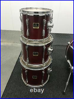 Yamaha Stage Custom 4pc Drum Set kit 22x16,10x9,12x10,14x12