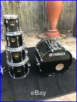 Yamaha Stage Custom 5pc Drum Set kit 22x17,8x8,10x9,12x10,14x12
