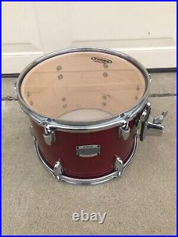 Yamaha Stage Custom Birch 4pc drum set Cranberry Red 20-14-12-10