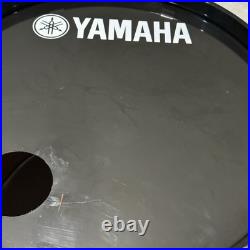 Yamaha Stage Custom Birch Kick Bass Drum 22 x 17 in. Raven Black Percussion EUC Yamaha Stage Custom Birch Kick Bass Drum 22 x 17 in. Raven Black Percussion EUC